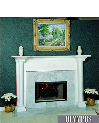 Olympus Fireplace Surround